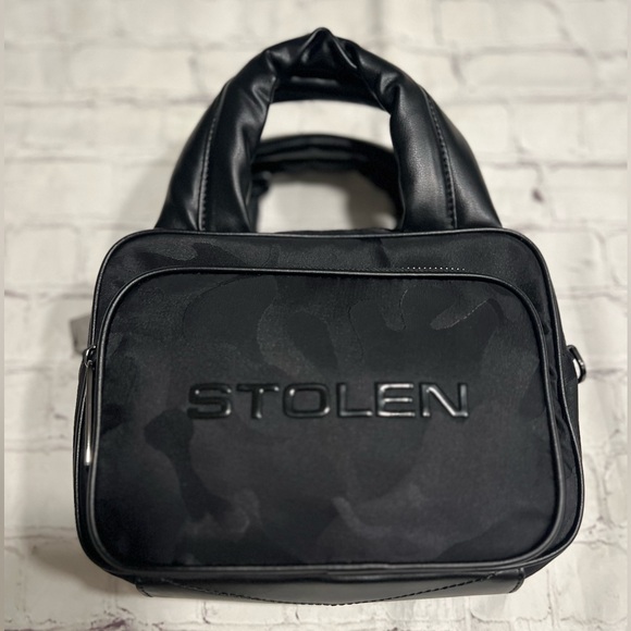 Stolen Girlfriends Club Black Camo Taskforce Bag NWT - NO BAG STRAP - Picture 2 of 16